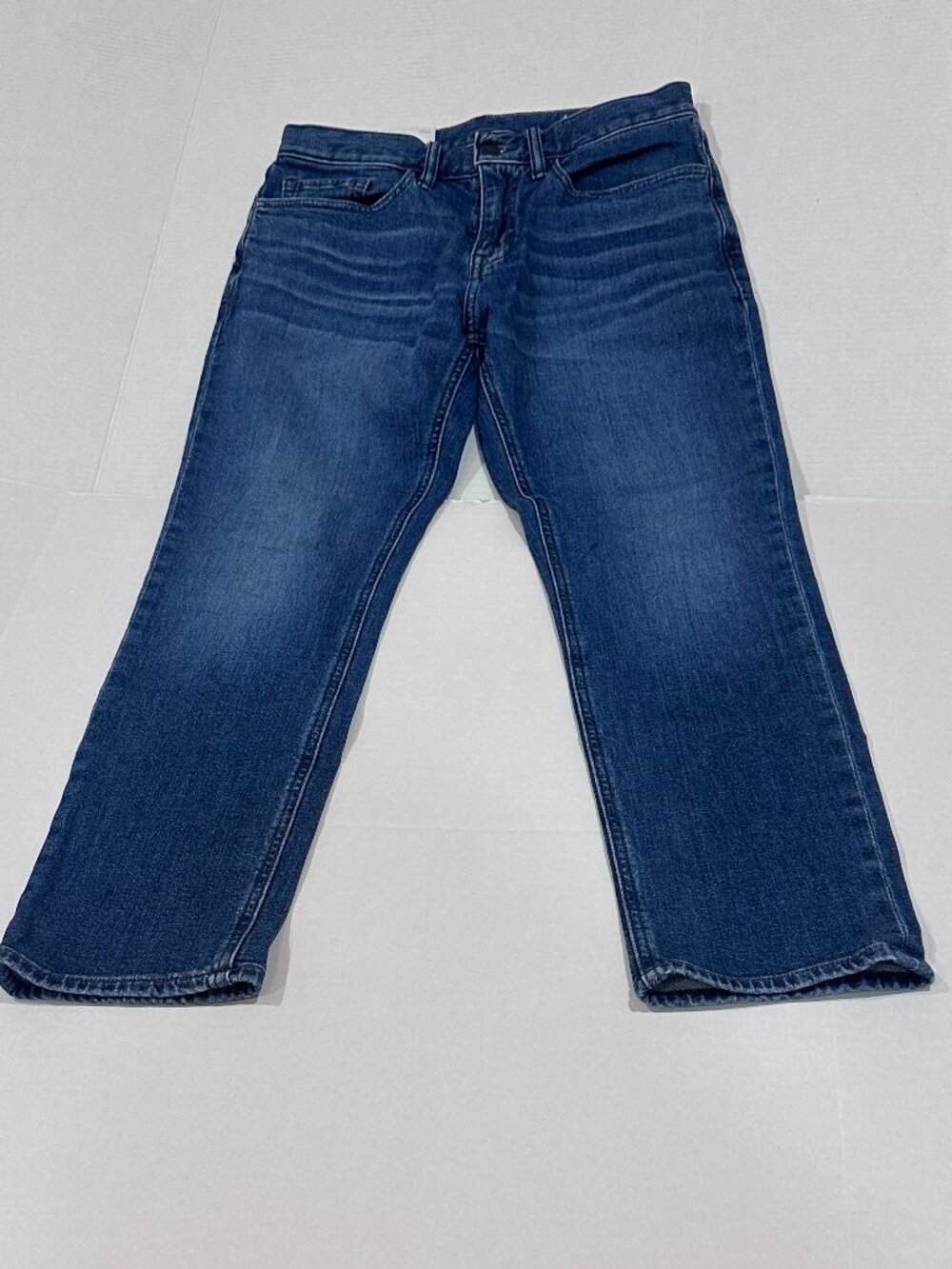 Banana Republic Men’s Straight Fit Stretch Jeans 30x30 Medium Wash Denim Cotton